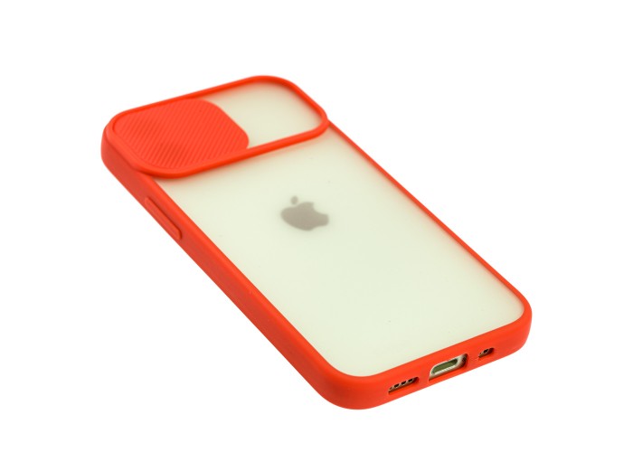 Чехол для iPhone 12 mini LikGus Camshield camera protect красный
