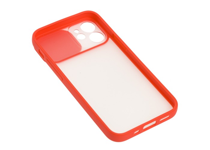 Чехол для iPhone 12 mini LikGus Camshield camera protect красный