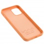 Чехол для iPhone 12 mini Wave Fancy corgi / peach