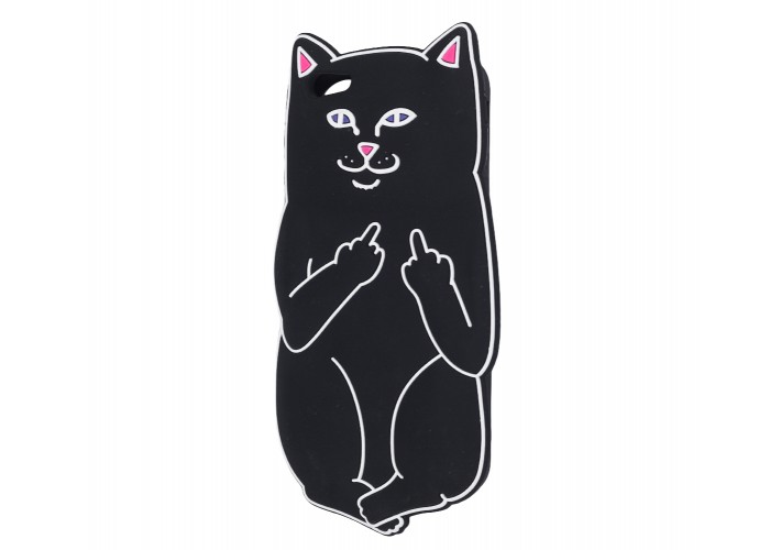 Чехол для iPhone 6 Plus Cat Fakk черный