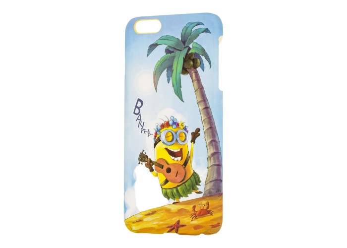 Чехол для iPhone 6 Plus Minions Soft Touch 