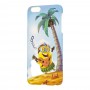 Чехол для iPhone 6 Plus Minions Soft Touch 