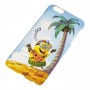 Чехол для iPhone 6 Plus Minions Soft Touch 