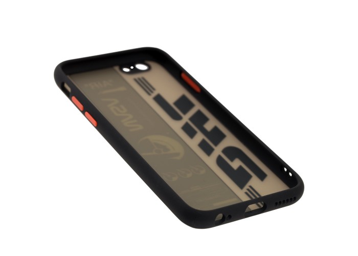 Чехол для iPhone 6 / 6s Picture shadow matte DHL черный