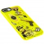 Чехол для iPhone 7 Plus / 8 Plus Neon print Микки Маус glamor