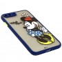 Чехол для iPhone 7 Plus / 8 Plus Picture shadow matte minnie mouse / dark blue