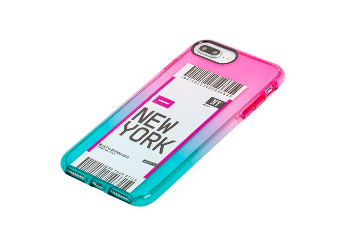 Чехол для iPhone 7 Plus / 8 Plus Protect Gradient New York