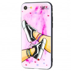 Чехол для iPhone 7 / 8 Girls UV shoes