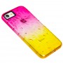 Чехол для iPhone 7 / 8 Gradient Gelin case розово-желтый