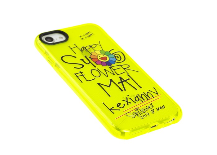 Чехол для iPhone 7 / 8 / SE 20 Neon print happy