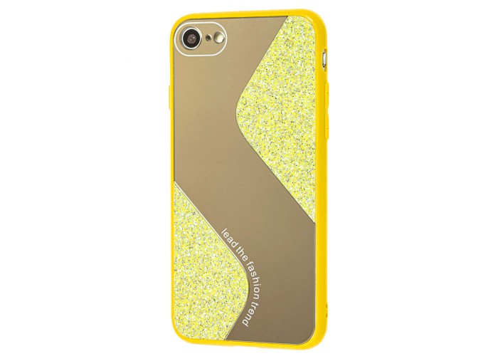Чехол для iPhone 7 / 8 / SE 20 Shine mirror желтый