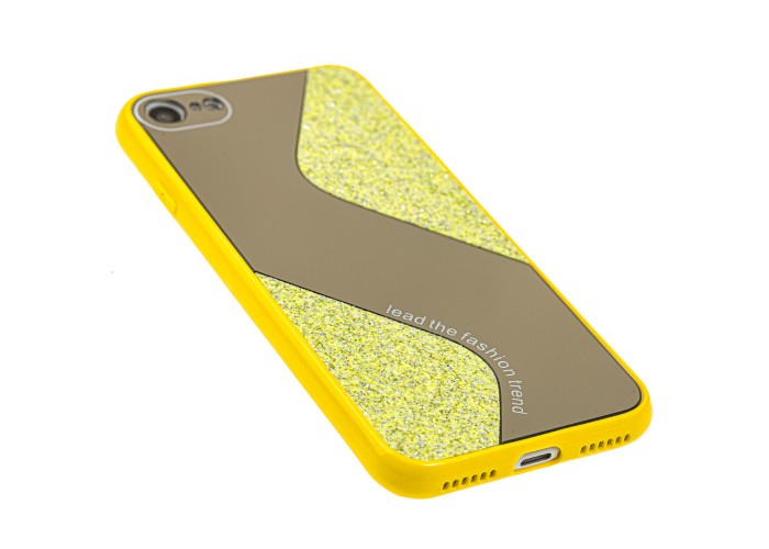 Чехол для iPhone 7 / 8 / SE 20 Shine mirror желтый
