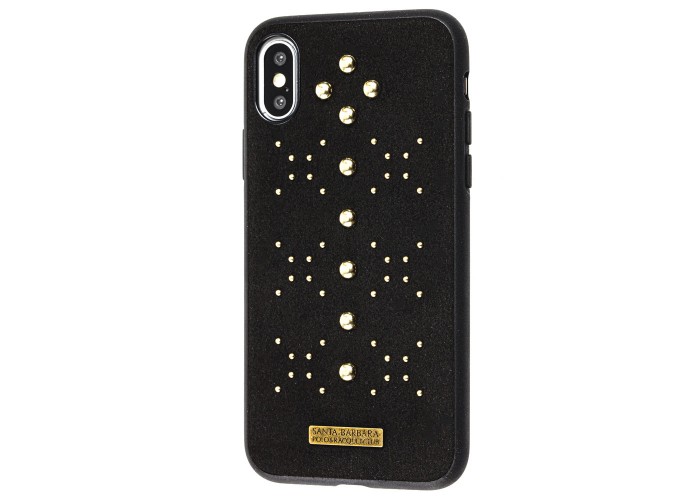 Чехол для iPhone X Polo Aisha (Leather) черный