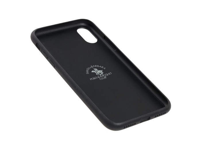 Чехол для iPhone X Polo Aisha (Leather) черный