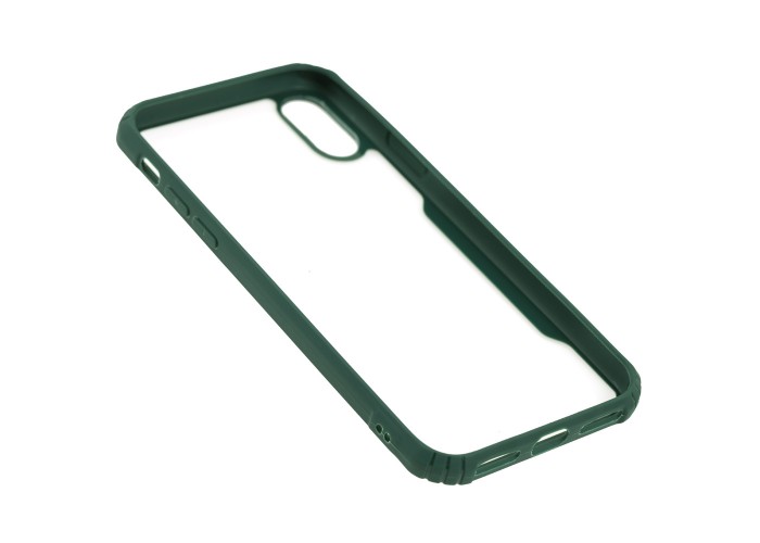 Чехол для iPhone X / Xs Defense shield silicone зеленый