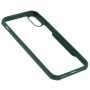 Чехол для iPhone X / Xs Defense shield silicone зеленый