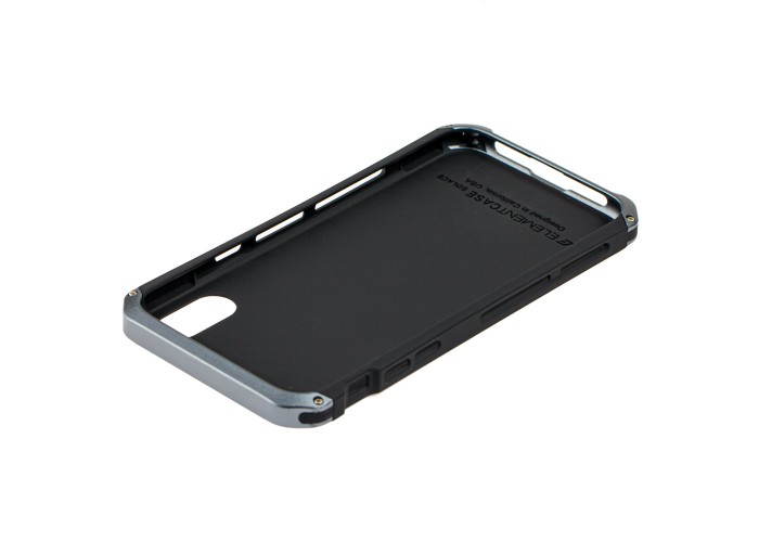 Чехол для iPhone X / Xs Element Solid черно серый