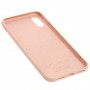 Чехол для iPhone X / Xs Wave Fancy pug / pink sand