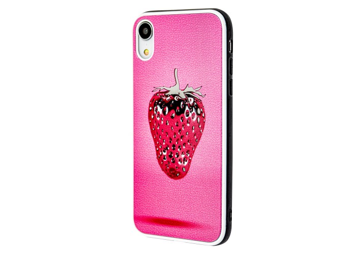 Чехол для iPhone Xr Fashion mix клубника