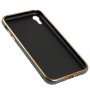 Чехол для iPhone Xr Glass Premium серый