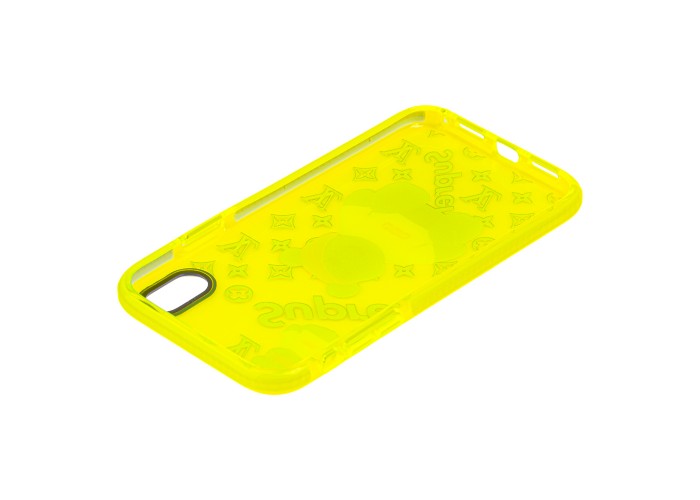 Чехол для iPhone Xr Neon print bear supreme