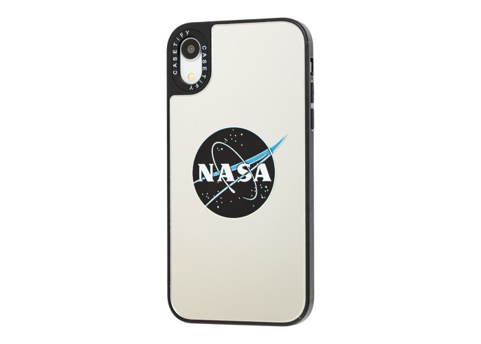 Чехол для iPhone Xr Tify Mirror Nasa зеркально-черный
