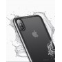 Чехол для iPhone Xs Max Style electroplating серебристо белый