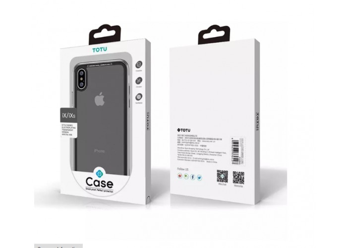 Чехол для iPhone Xs Max Style electroplating серебристо белый
