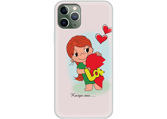 Чехол iPhone 11Pro Mixcase для влюбленных 16
