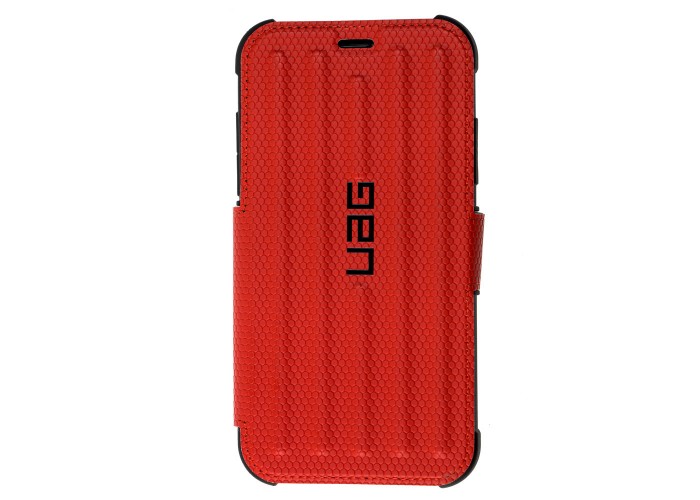 Чехол книжка для iPhone 11 UAG Metropolis красный