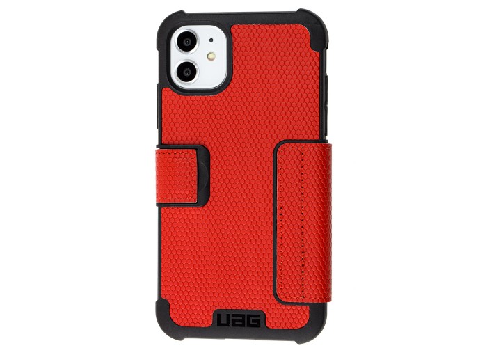 Чехол книжка для iPhone 11 UAG Metropolis красный