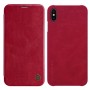 Чехол книжка для iPhone Xs Max Nillkin Qin series красный