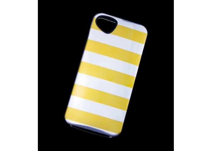 Накладка iPhone 5 Yellow Stripes (APH5-KILCH-YLSP) Killer Chic