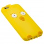 3D чехол Animals New iPhone 6 желтый