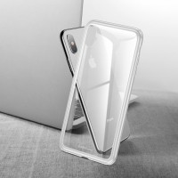 Чехол Baseus See Through для iPhone Xs Max белый