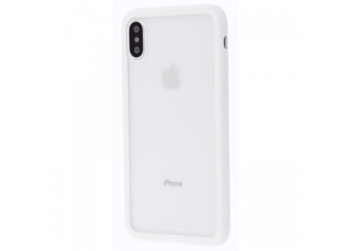 Чехол Baseus See Through для iPhone Xs Max белый