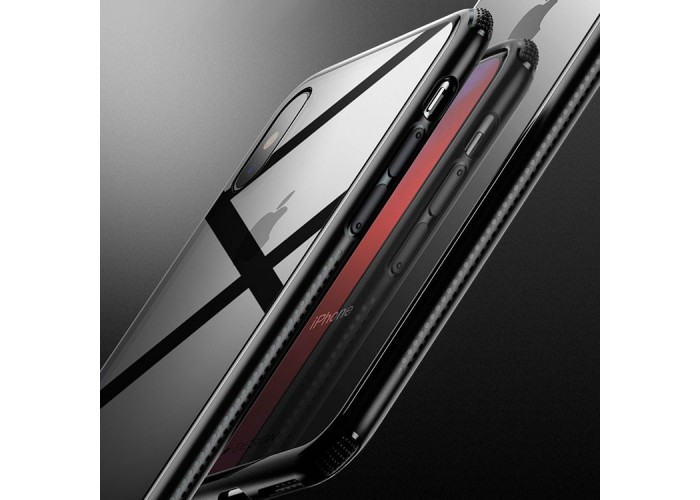 Чехол Baseus See Through для iPhone Xs Max белый