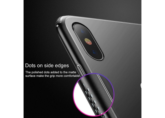 Чехол Baseus See Through для iPhone Xs Max белый