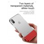 Чехол Baseus half to half soft для iPhone Xs Max красный