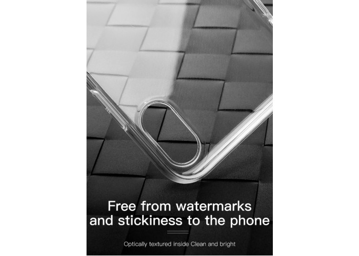 Чехол Baseus half to half soft для iPhone Xs Max красный