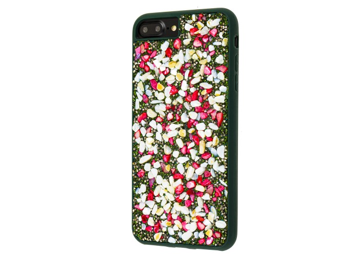 Чехол Bling World для iPhone 7 Plus / 8 Plus Stone градиент зеленый