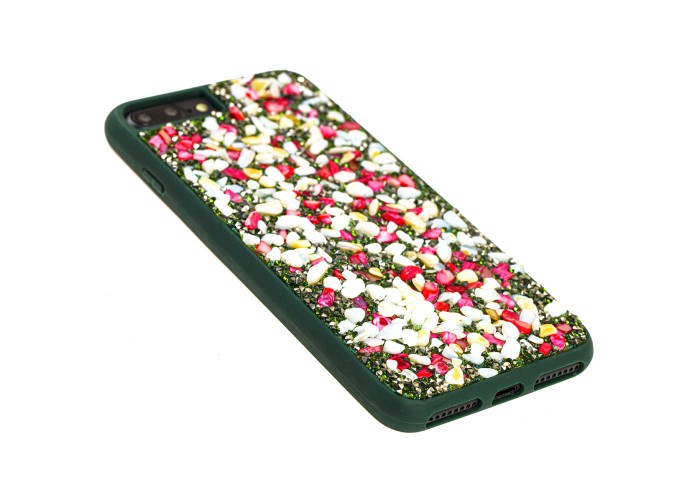 Чехол Bling World для iPhone 7 Plus / 8 Plus Stone градиент зеленый