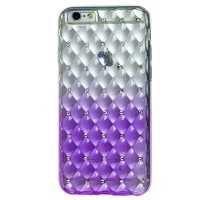 Чехол Gellin для iPhone 6 gradient прозрачно фиолетовый