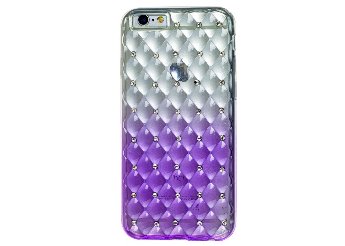 Чехол Gellin для iPhone 6 gradient прозрачно фиолетовый