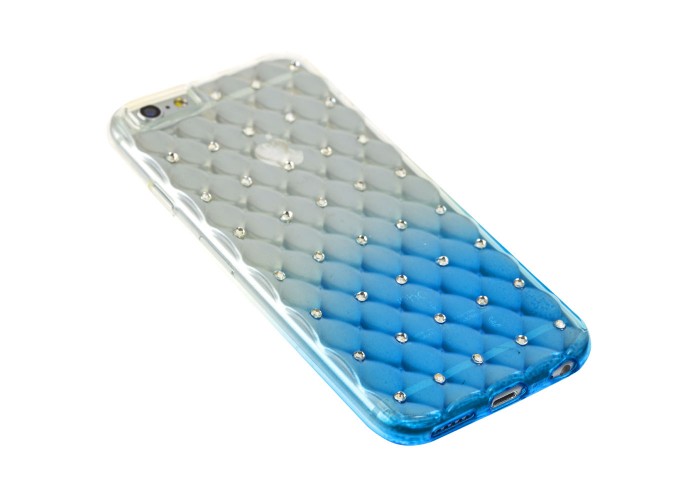 Чехол Gellin для iPhone 6 gradient прозрачно голубой