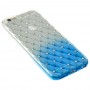 Чехол Gellin для iPhone 6 gradient прозрачно голубой