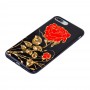 Чехол Glossy Rose для iPhone 7 Plus / 8 Plus красный
