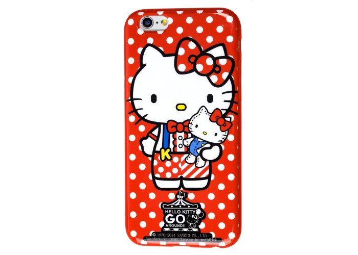 Чехол Hello Kitty для iPhone 6 красный