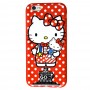 Чехол Hello Kitty для iPhone 6 красный