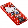 Чехол Hello Kitty для iPhone 6 красный